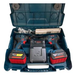 ЗЗ BOSCH ボッシュ 18Vコンボキット　インパクトドライバ　振動ドライバドリル GDX 18V200GSRN ネイビー Sランク