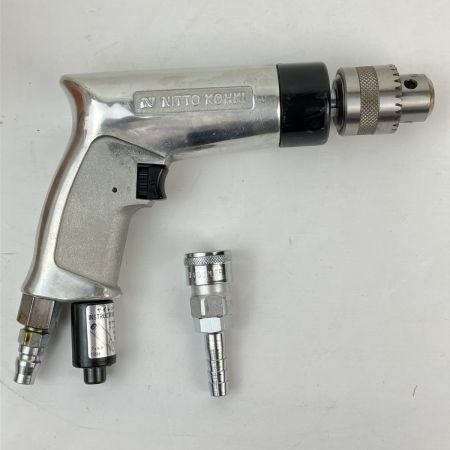ЗЗ NITTO 常圧 エアードリル カプラ 外箱付 AD-100B シルバー