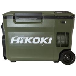 ЗЗ HiKOKI ハイコーキ 18v 25L コードレス冷温庫 バッテリーx1 ACアダプタ付 UL18DB オリーブ Aランク