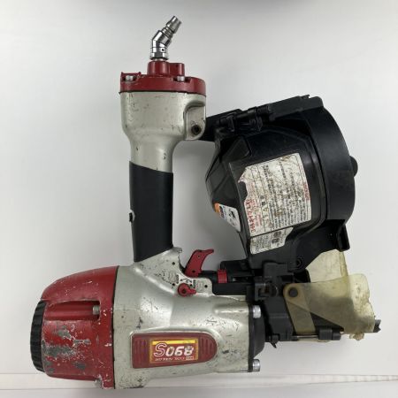 ЗЗ MAX マックス 90mm 常圧 エア釘打ち機 取説 ケース付 CN-890S レッド