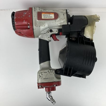 ЗЗ MAX マックス 90mm 常圧 エア釘打ち機 取説 ケース付 CN-890S レッド