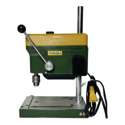 ЗЗ PROXXON 6.0mm 100V 卓上ボール盤 本体のみ 28128 グリーン×イエロー Cランク