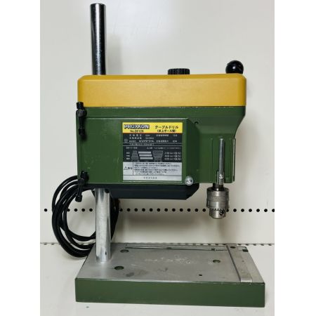 ЗЗ PROXXON 6.0mm 100V 卓上ボール盤 本体のみ 28128 グリーン×イエロー