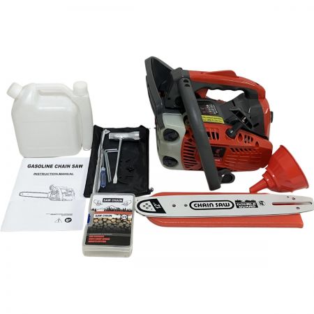 ЗЗ LEI JIAN 2サイクル チェーンソー 箱 取説 刃付 3600 レッド