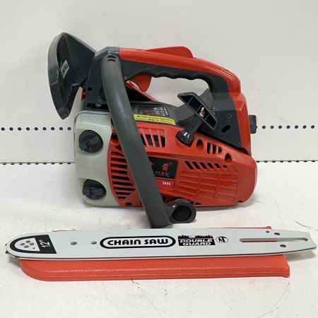 ЗЗ LEI JIAN 2サイクル チェーンソー 箱 取説 刃付 3600 レッド