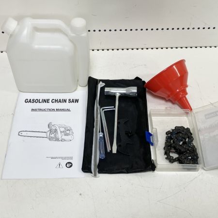 ЗЗ LEI JIAN 2サイクル チェーンソー 箱 取説 刃付 3600 レッド