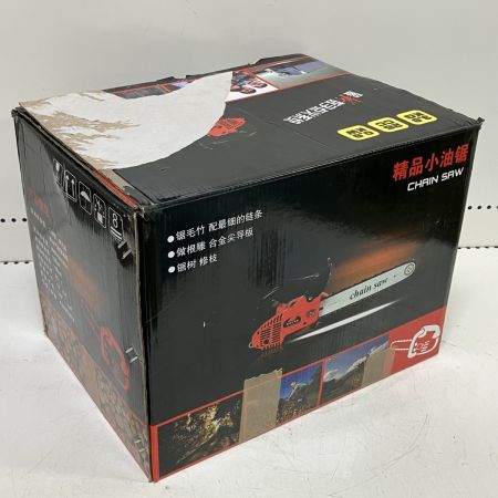 ЗЗ LEI JIAN 2サイクル チェーンソー 箱 取説 刃付 3600 レッド