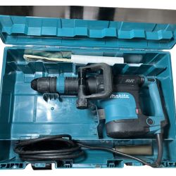 ЗЗ MAKITA マキタ 100v ハンマドリル チゼル ブルポイント ケース付 HM1111C ブルー Cランク