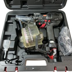 ЗЗ MAX マックス 65mm 高圧 スーパーネイラ エア釘打機 ケース付 HN-65N2(D) ブラック Cランク