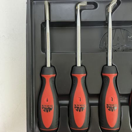 ЗЗ MAC TOOLS マック ピックツール 6本 トレー付 PS95935 レッド×ブラック
