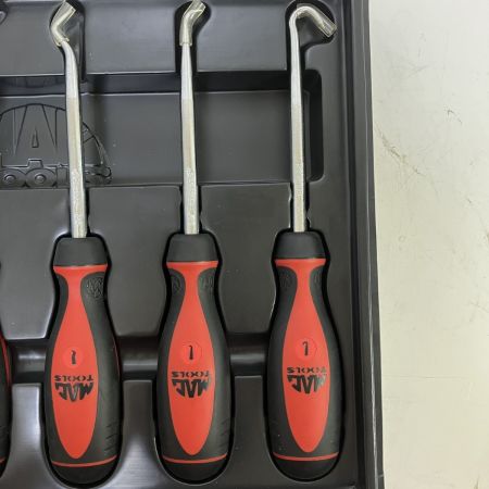 ЗЗ MAC TOOLS マック ピックツール 6本 トレー付 PS95935 レッド×ブラック