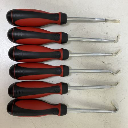 ЗЗ MAC TOOLS マック ピックツール 6本 トレー付 PS95935 レッド×ブラック