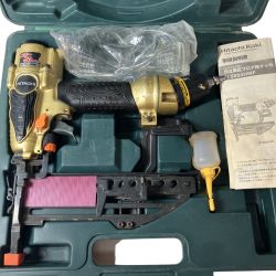 ЗЗ HITACHI 日立 50mm 高圧 エアタッカー ケース付 N5004HMF ゴールド×ブラック Cランク