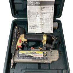 ЗЗ HITACHI 日立 55mm 高圧 仕上釘打機 ケース付 NT55HM2 ゴールド×ブラック Cランク