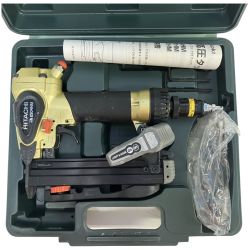 ЗЗ HITACHI 日立 (2) 25mm 高圧 エアタッカ ケース付 N2504HM ゴールド Cランク