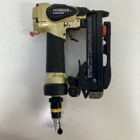 ЗЗ HITACHI 日立 (2) 25mm 高圧 エアタッカ ケース付 N2504HM ゴールド