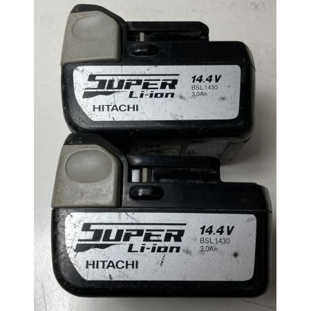 ЗЗ HITACHI 日立 14.4V インパクトドライバ 充電器 バッテリー×2  WH14DSL2 グリーン