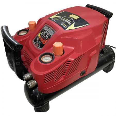 ЗЗ MAX マックス 100v 10L 常圧1口 高圧2口 コンプレッサー AK-HL1230E レッド