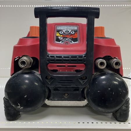 ЗЗ MAX マックス 100v 10L 常圧1口 高圧2口 コンプレッサー AK-HL1230E レッド