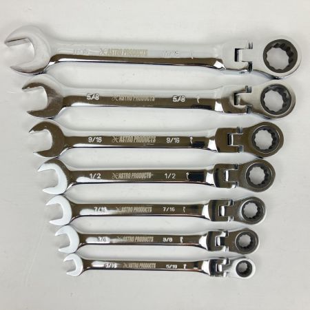ЗЗ ASTRO PRODUCTS アストロプロダクツ フレキシブルギアレンチセット 7本 ソフトケース付