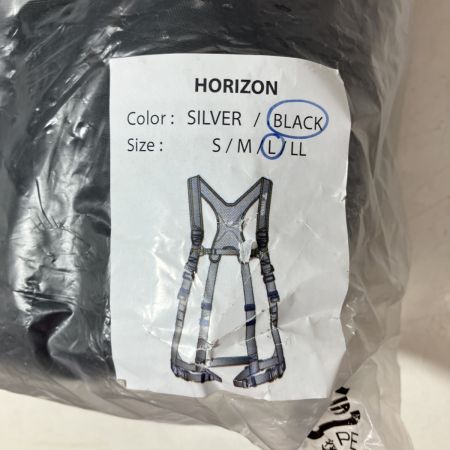 ЗЗ TITAN フルハーネス型安全帯 新規格 墜落制止用器具 Lサイズ PAHN-10A-BL-L ブラック