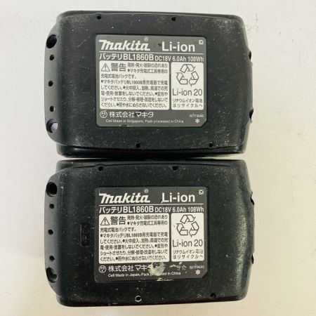 ЗЗ MAKITA マキタ 18v インパクトドライバ バッテリーx2 充電器 ケース付 TD148D ブルー