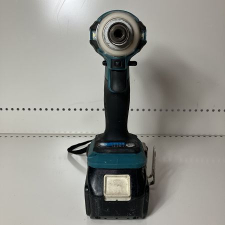 ЗЗ MAKITA マキタ 18v 充電式インパクトドライバ バッテリーx2 充電器 ケース付 TD172D ブルー