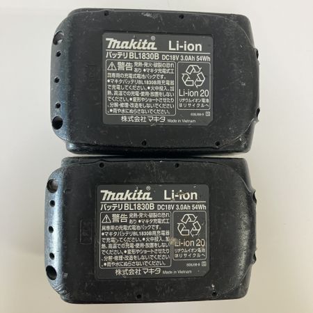 ЗЗ MAKITA マキタ 18v 充電式インパクトドライバ バッテリーx2 充電器 ケース付 TD172D ブルー