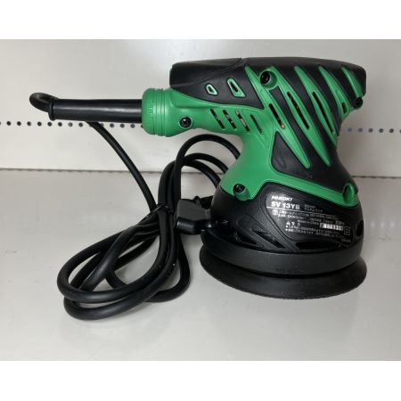 ЗЗ HiKOKI ハイコーキ 100V 125ｍｍ ランダムサンダー 取説・箱付 SV13YB グリーン