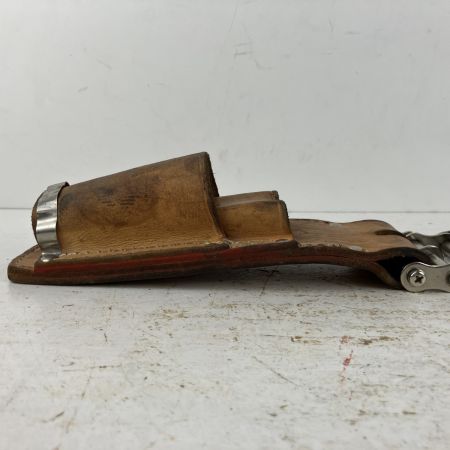 ЗЗ KNICKS 親子2段ペンチホルダー SUS補強 チェーン金具 ベルトループ付 SKN-201PLDX キャメル×ブルー