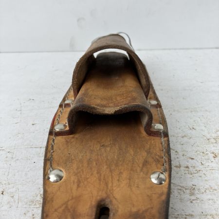 ЗЗ KNICKS 親子2段ペンチホルダー SUS補強 チェーン金具 ベルトループ付 SKN-201PLDX キャメル×ブルー