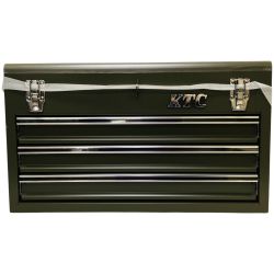 ЗЗ KTC ケーティーシー ツールBOX 3段3引き出し SKX0213ODEM オリーブ Sランク