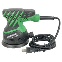 ЗЗ HiKOKI ハイコーキ 100V 125mm サンダー 集塵袋 取説付 SV13YB グリーン Cランク