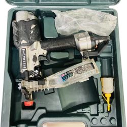 ЗЗ HITACHI 日立 32mm 高圧 ねじ打ち機 保護メガネ ケース付 WF3H ブラック Cランク