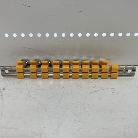 ЗЗ Snap-on スナップオン 差込角1/4inc 5.5-13mm ソケットセット 9個セット ホルダー付 シルバー