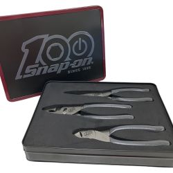 ЗЗ Snap-on スナップオン 100周年 プライヤー 3本組 PL307ACFCEDC(97ACF/47ACF87ACF) ブラック Sランク