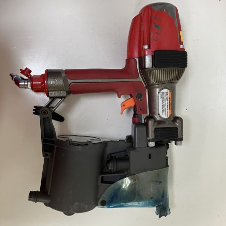 ЗЗ MAX マックス 100mm 高圧 エア釘打ち機 ケース付 HN-100DS レッド