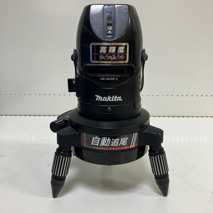 MAKITA マキタ 赤色レーザー レーザー墨出し器 受光器 三脚 ケース付 SK309PX ブラック｜中古｜なんでもリサイクルビッグバン