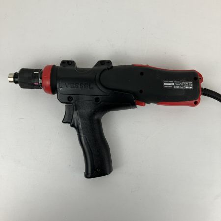 ЗЗ VESSEL ベッセル 100v 電動ドライバー 別売りグリップ(VPG-L)付き VE-6000 ブラック×レッド