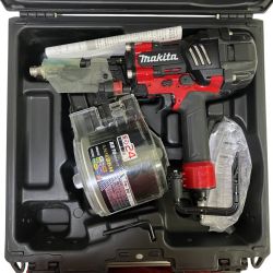 ЗЗ MAKITA マキタ 90mm 高圧 ロール釘打機 ケース付 AN936H レッド Bランク