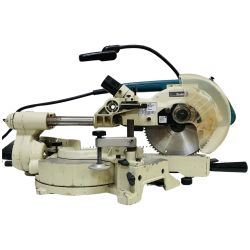 ЗЗ MAKITA マキタ 100v 190mm スライド丸のこ LS0713 ブルー Cランク