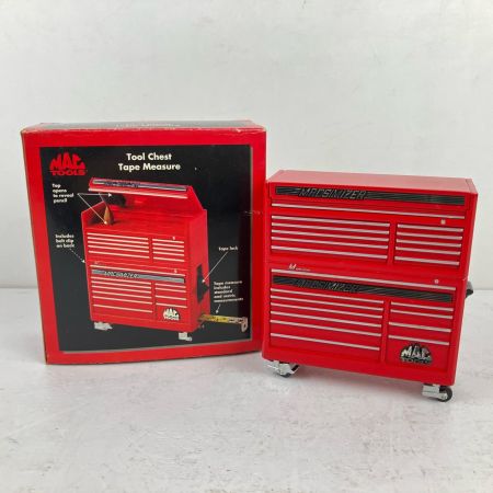 ЗЗ MAC TOOLS マック ツールチェスト テープメジャー 箱付 MB1350TAPE レッド