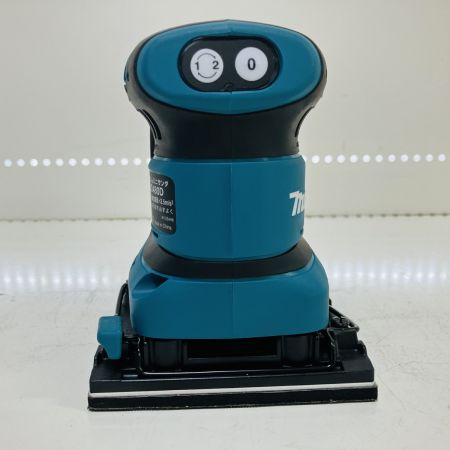 ЗЗ MAKITA マキタ 18v 充電式防じんミニサンダ ダストバッグ 箱 取説付 バッテリなし BO480D ブルー