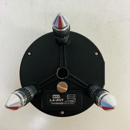 ЗЗ MAX マックス グリーンレーザ用自動追尾台 受光器 接続アダプタ ケース付 LA-NV1/D5GNV ブラック