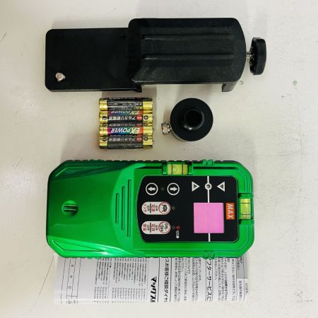 ЗЗ MAX マックス グリーンレーザ用自動追尾台 受光器 接続アダプタ ケース付 LA-NV1/D5GNV ブラック