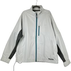 ЗЗ MAKITA マキタ 10.8/14.4/18V 4Lサイズ 充電式ファンジャケット 本体のみ ※バッテリー・充電器なし FJ422D ライトグレー Aランク