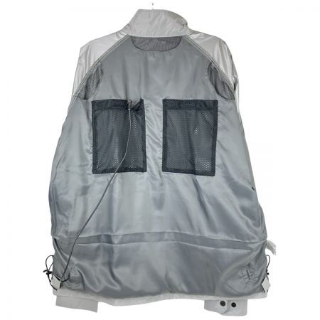 ЗЗ MAKITA マキタ 10.8/14.4/18V 4Lサイズ 充電式ファンジャケット 本体のみ ※バッテリー・充電器なし FJ422D ライトグレー