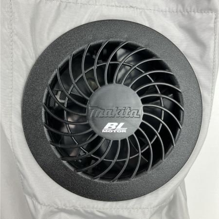 ЗЗ MAKITA マキタ 10.8/14.4/18V 4Lサイズ 充電式ファンジャケット 本体のみ ※バッテリー・充電器なし FJ422D ライトグレー