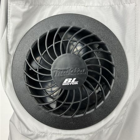 ЗЗ MAKITA マキタ 10.8/14.4/18V 4Lサイズ 充電式ファンジャケット 本体のみ ※バッテリー・充電器なし FJ422D ライトグレー