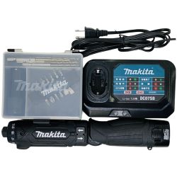 ЗЗ MAKITA マキタ 7.2v ペンドライバドリル バッテリー×2 充電器付 DF012D ブラック Aランク